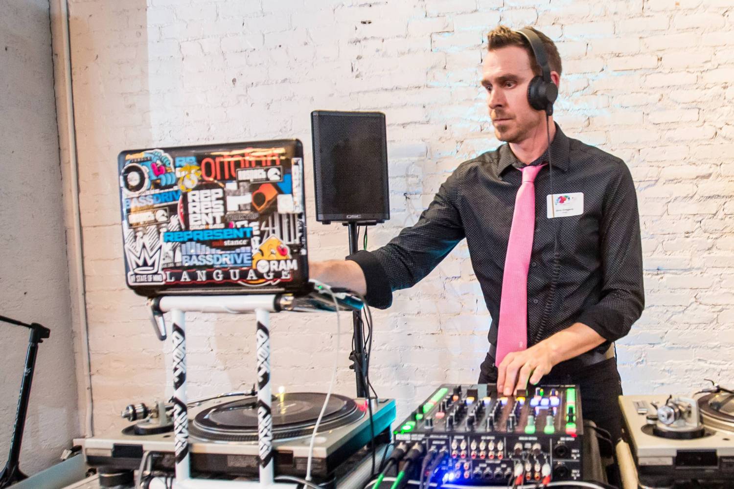 DJ at Brushes with Cancer Austin