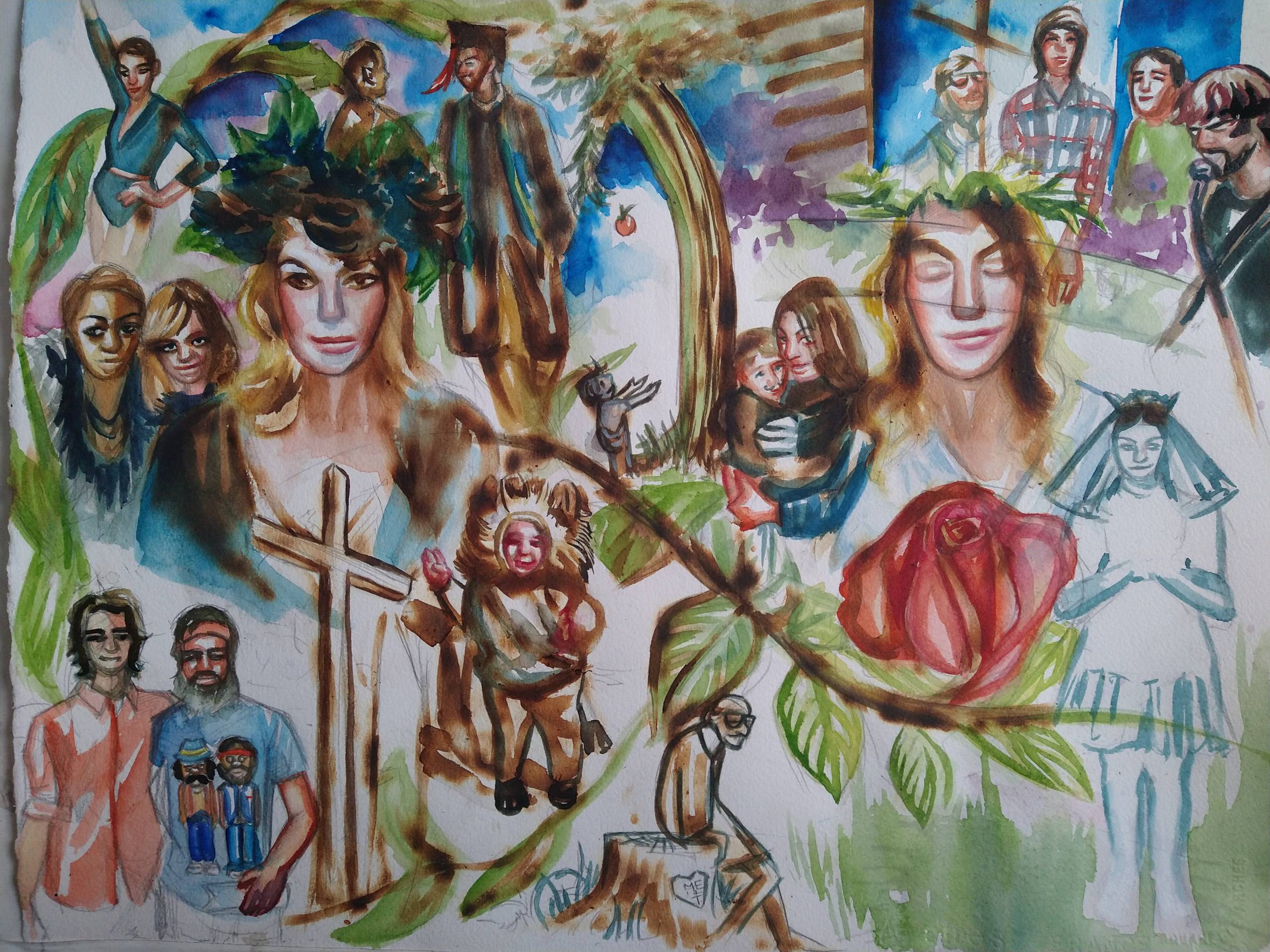 Kristina Simmons and Cara Marie Young